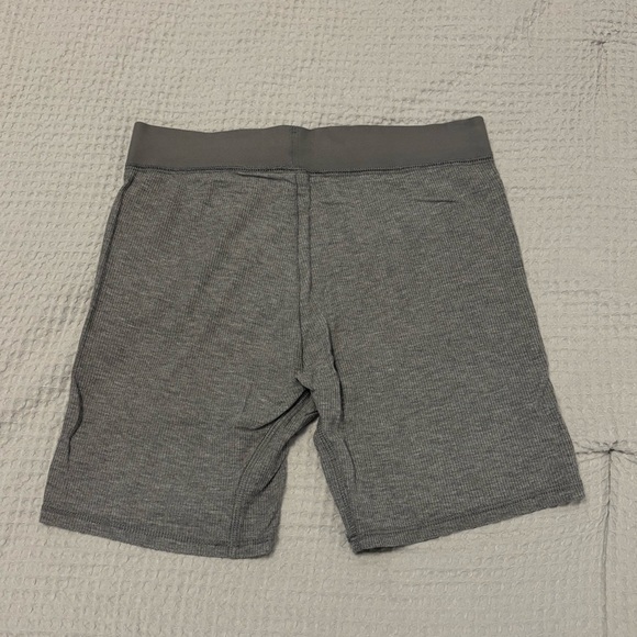 Skims Soft Lounge Boxer Heather Grey NWT - Picture 5 of 7